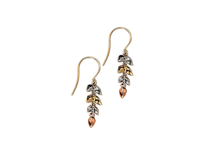 Dual Tone Plated | Chandelier Earrings